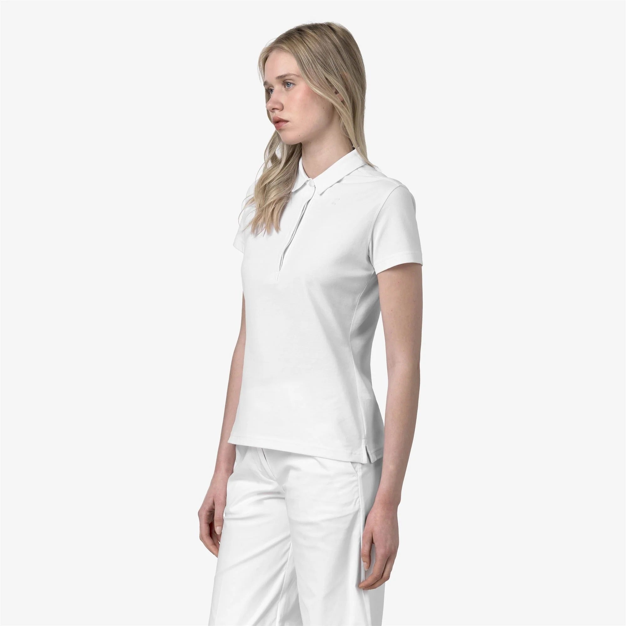 AMEDEA PIQUE SLIMWHITE