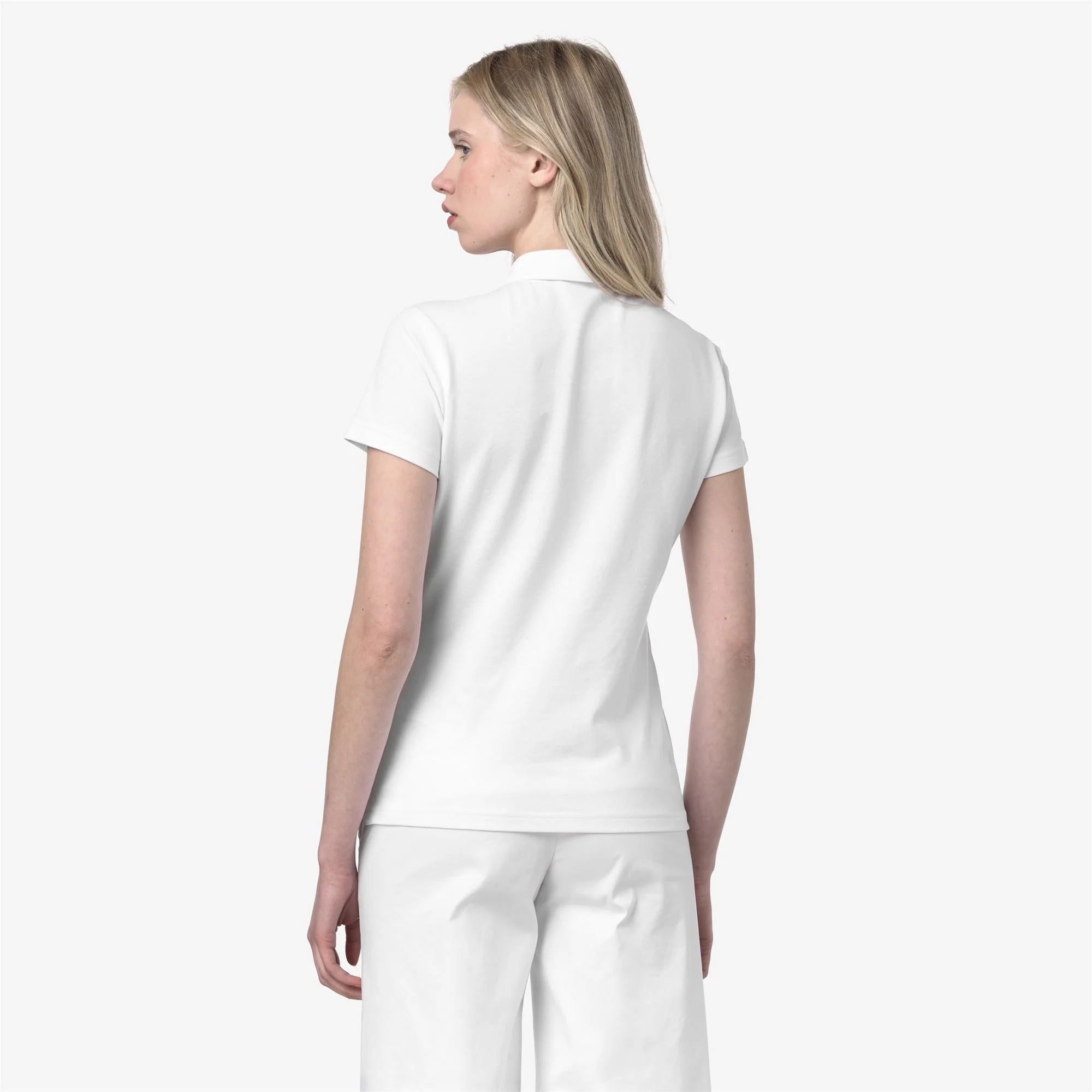 AMEDEA PIQUE SLIMWHITE