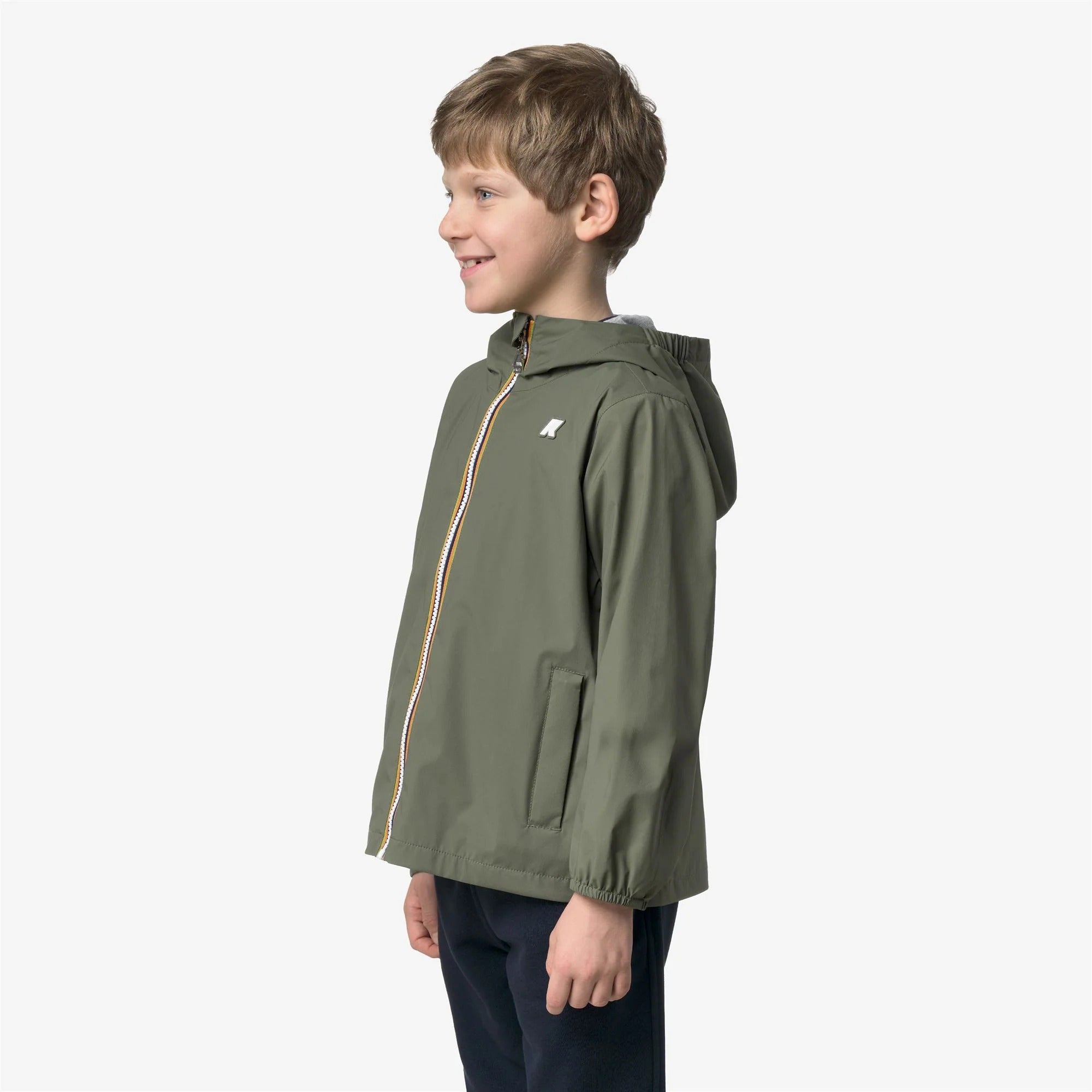 P. JACK STRETCH NYLON JERSEY GREEN LICHEN