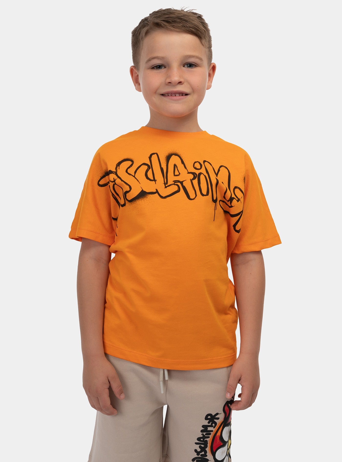 immagine-1-disclaimer-t-shirt-bimbo-in-jersey-arancio-t-shirt-24edk58012-arancio