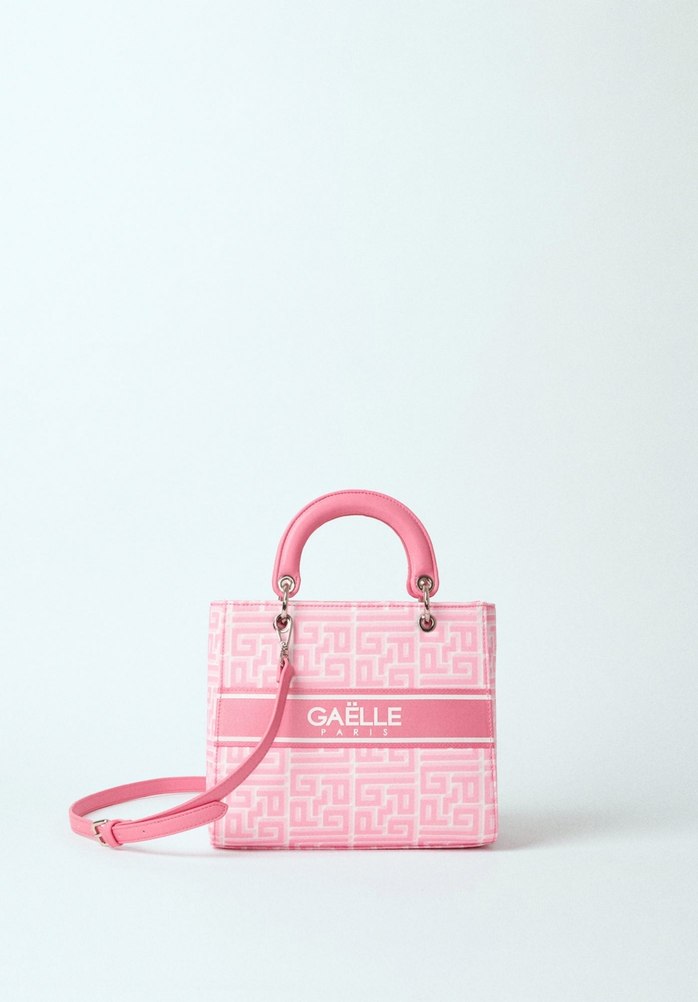 immagine-1-gaelle-regular-shoulder-stapp-canvas-rosa-borsa-gaacw00147-mtts0003-ro01