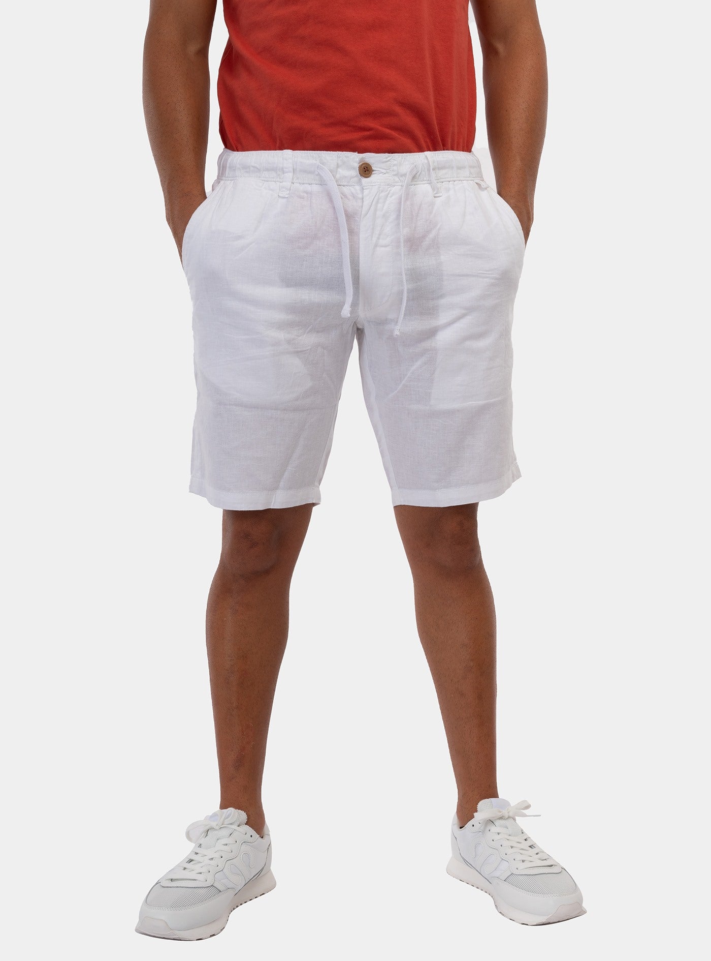 immagine-1-impure-chino-short-comfort-elastic-misto-lino-white-bermuda-im24ssbm-chs1939-c24