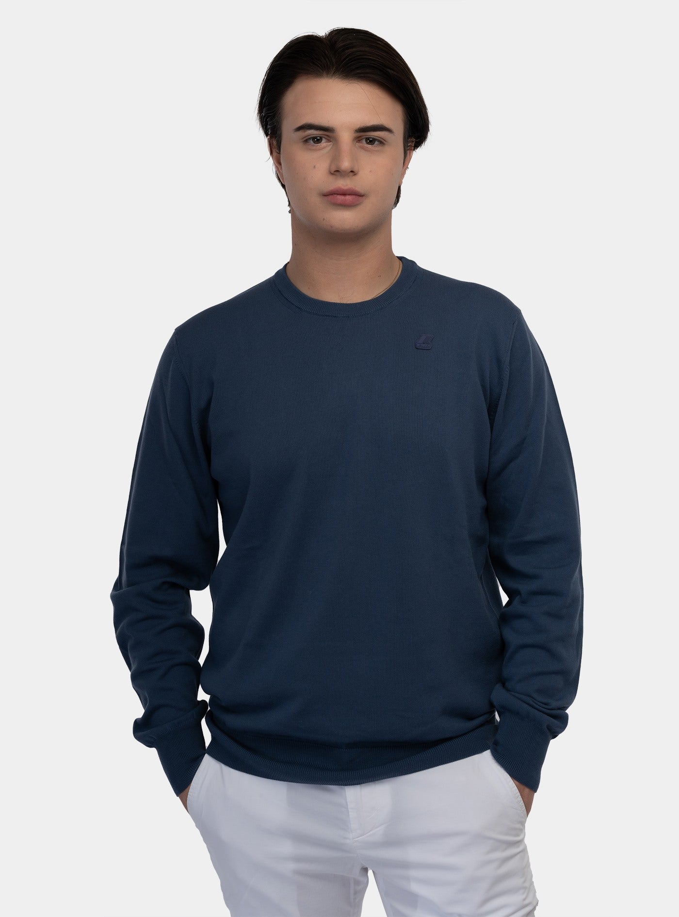 immagine-1-k-way-sebastien-cotton-blue-indigo-maglia-k8122sw-732