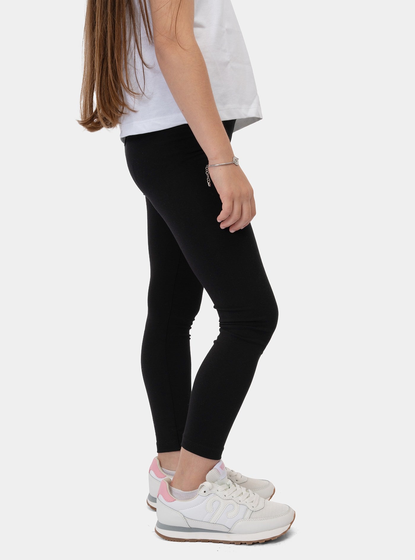 immagine-2-disclaimer-leggins-bimba-in-jersey-nero-pantaloni-24edk58107-nero