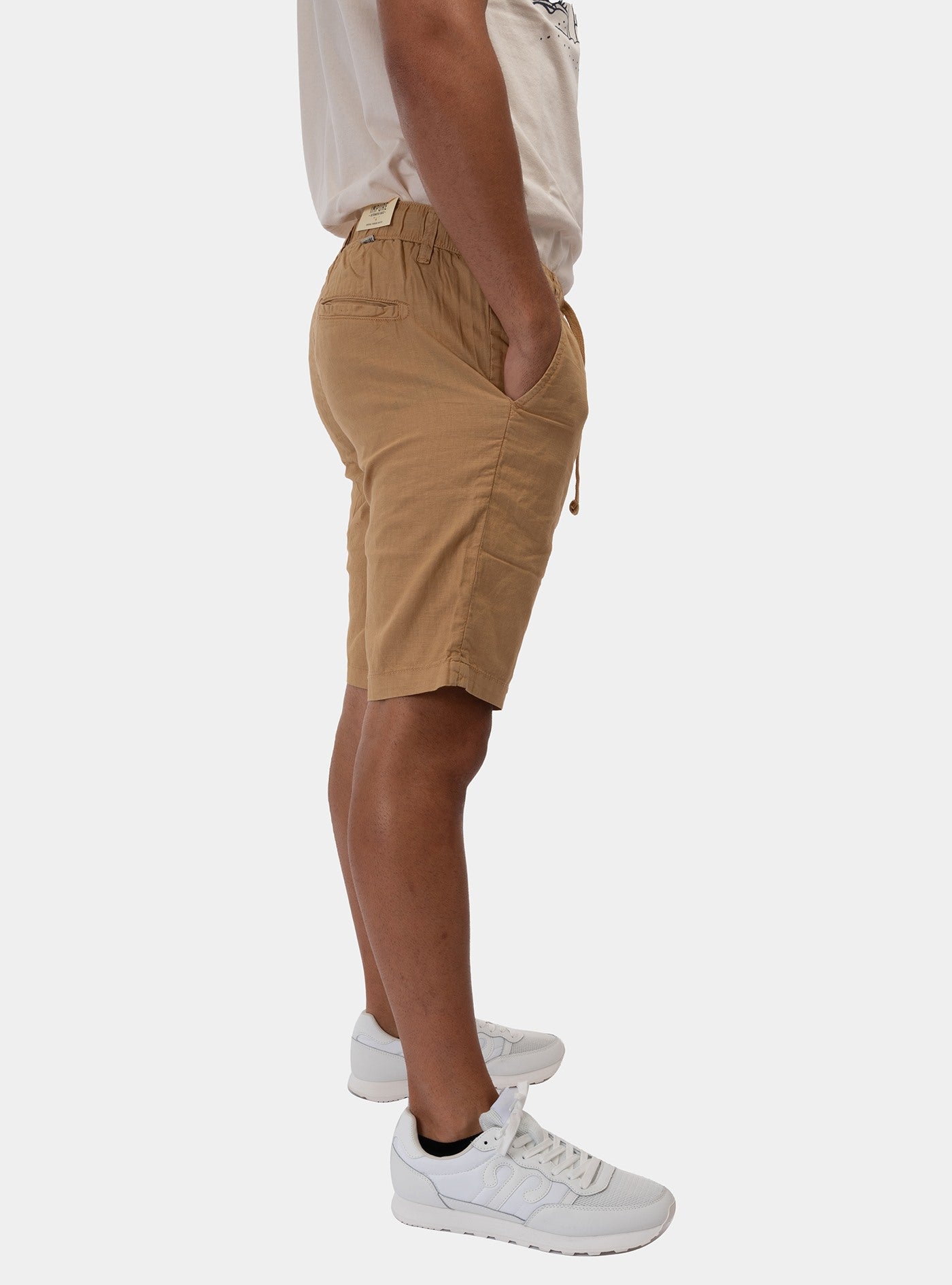 immagine-2-impure-chino-short-comfort-elastic-misto-lino-beige-bermuda-im24ssbm-chs1939-c51