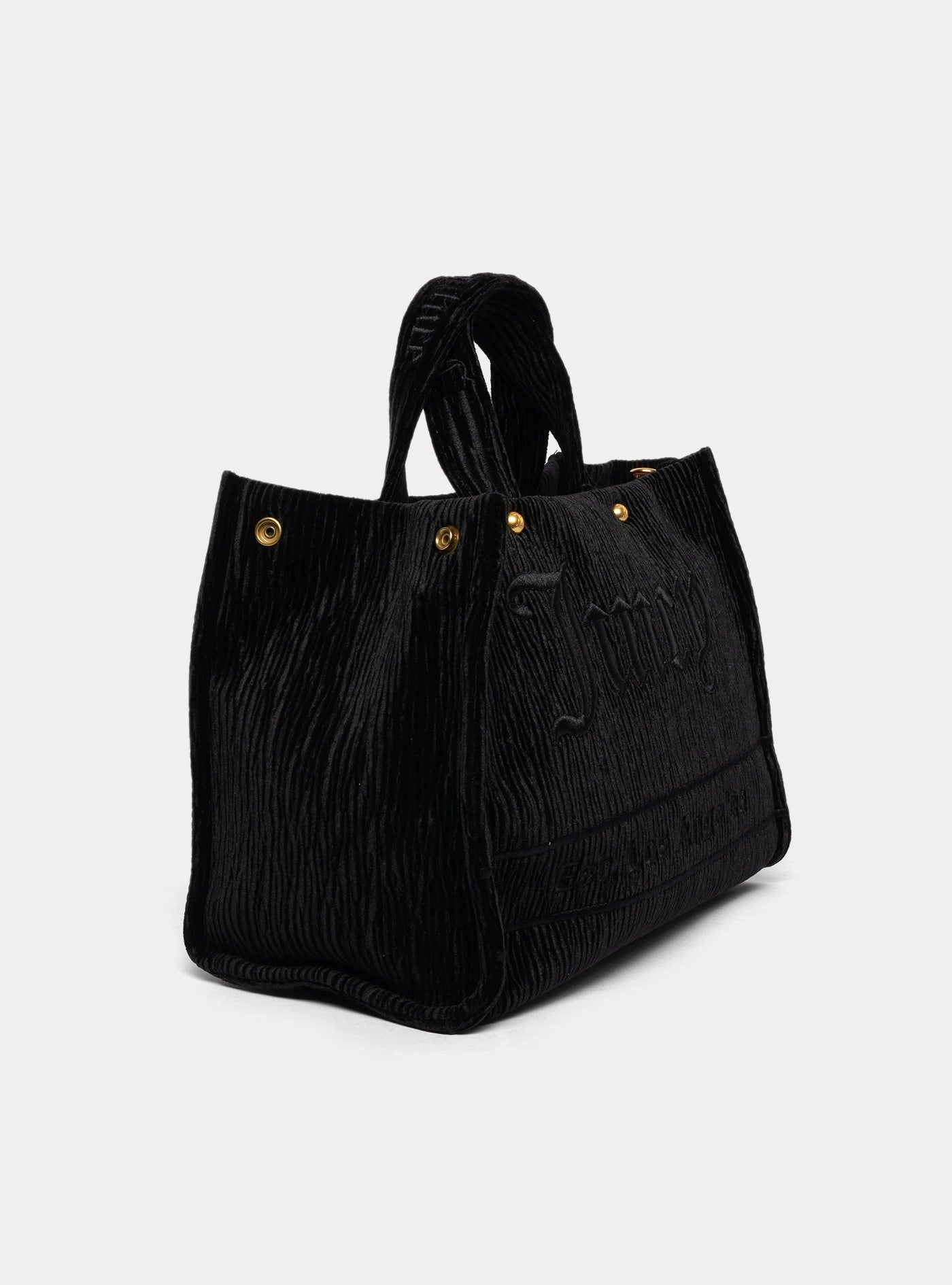 immagine-2-juicy-couture-iris-velvet-shopper-bag-black-borsa-bijir5522wyx-000