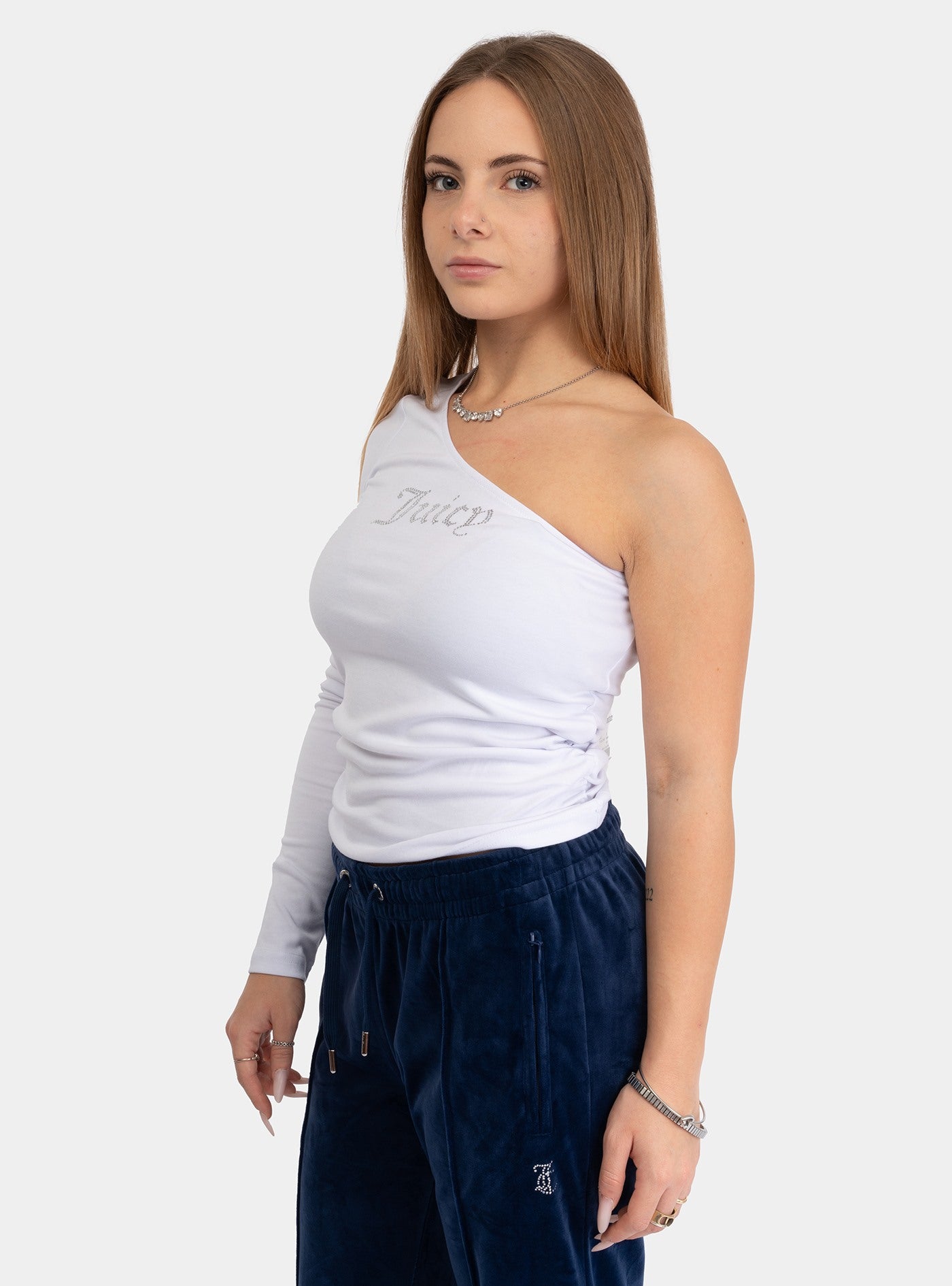 immagine-2-juicy-couture-nella-asymmetric-ls-top-white-top-vijh70434wpf-j10