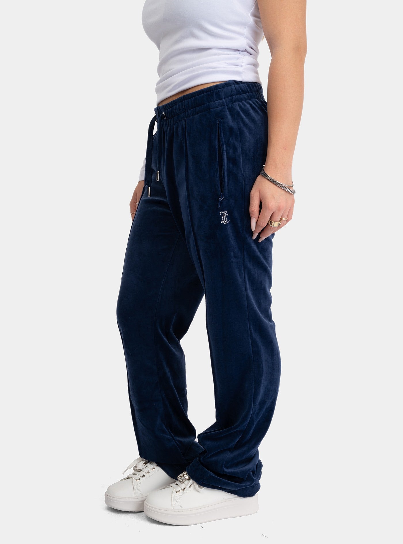 immagine-2-juicy-couture-tina-trackpants-whit-diam-blue-pantaloni-vijh70047wpf-j65