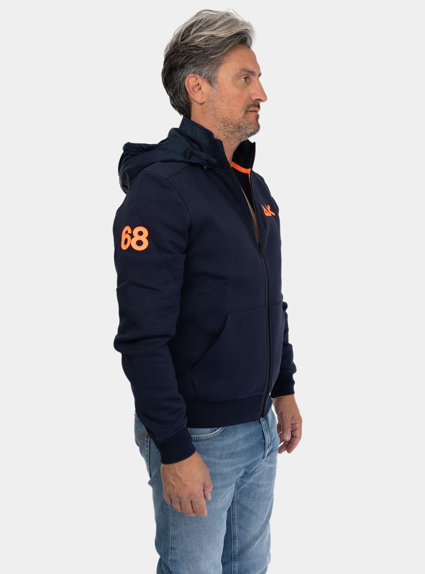 immagine-2-sun-68-bomber-nylon-double-hood-fleece-tech-navy-blue-giubbino-f44115-07