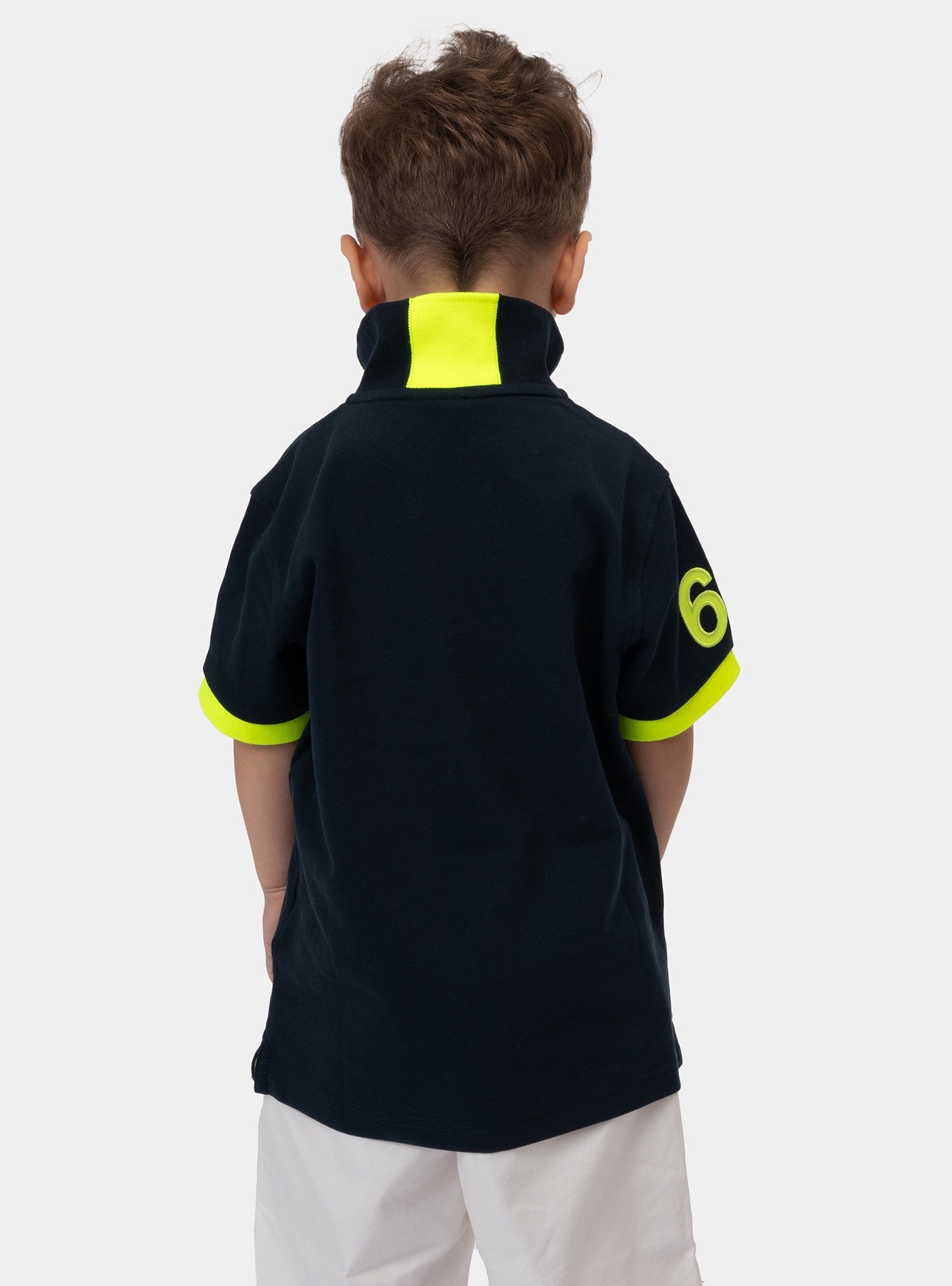 immagine-2-sun-68-polo-logo-fluo-navy-blue-maglia-a34322-07