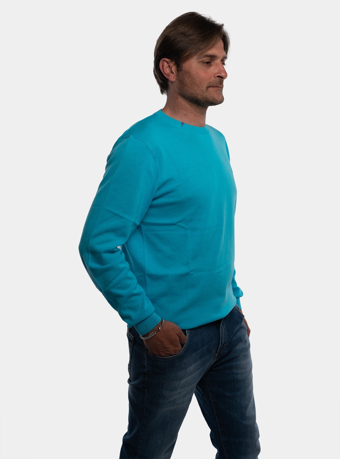 immagine-2-sun-68-round-neck-solid-turchese-maglia-k34101-13