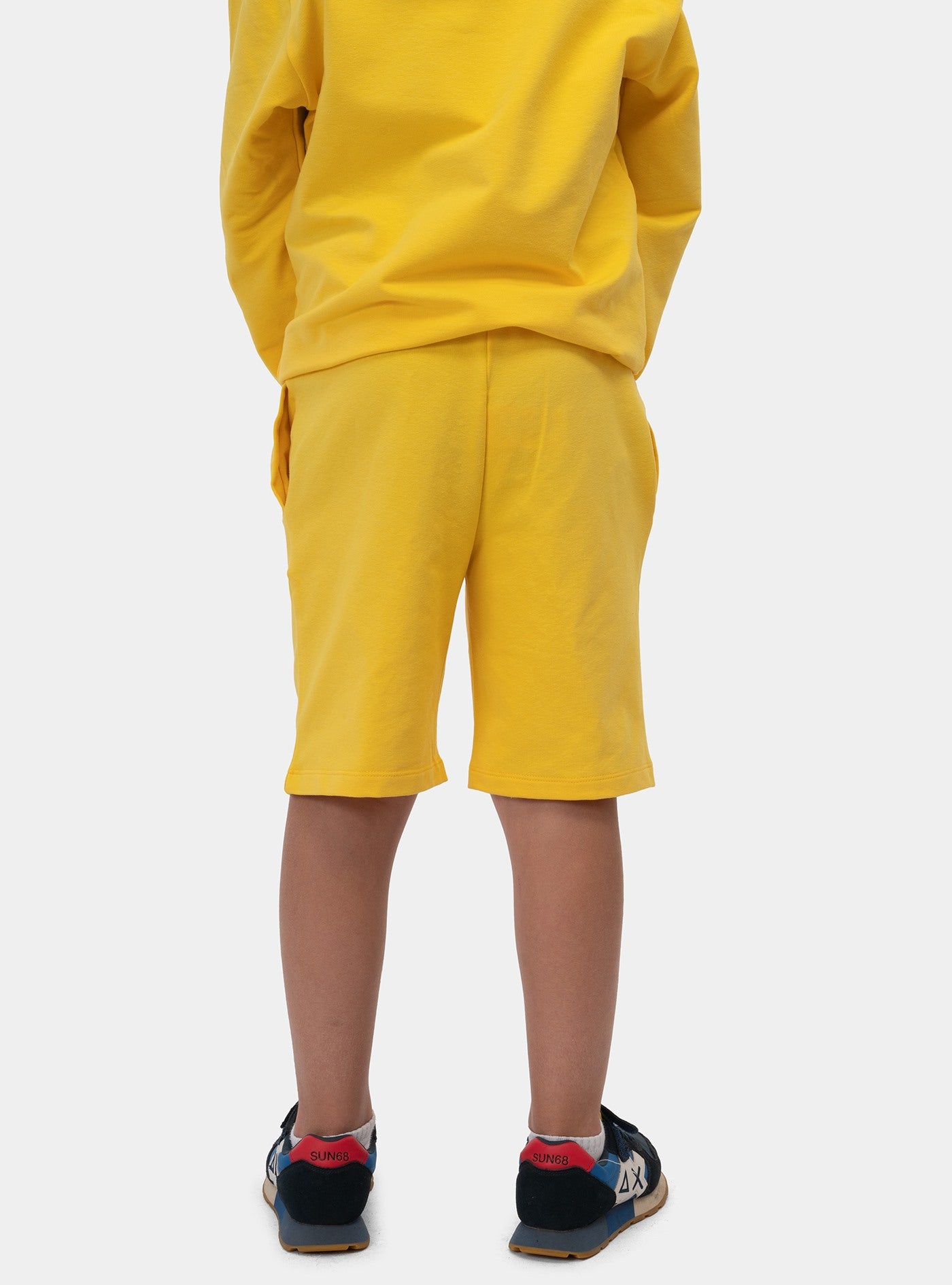 immagine-3-gaelle-fleece-short-yellow-short-2736sf00020-yellow