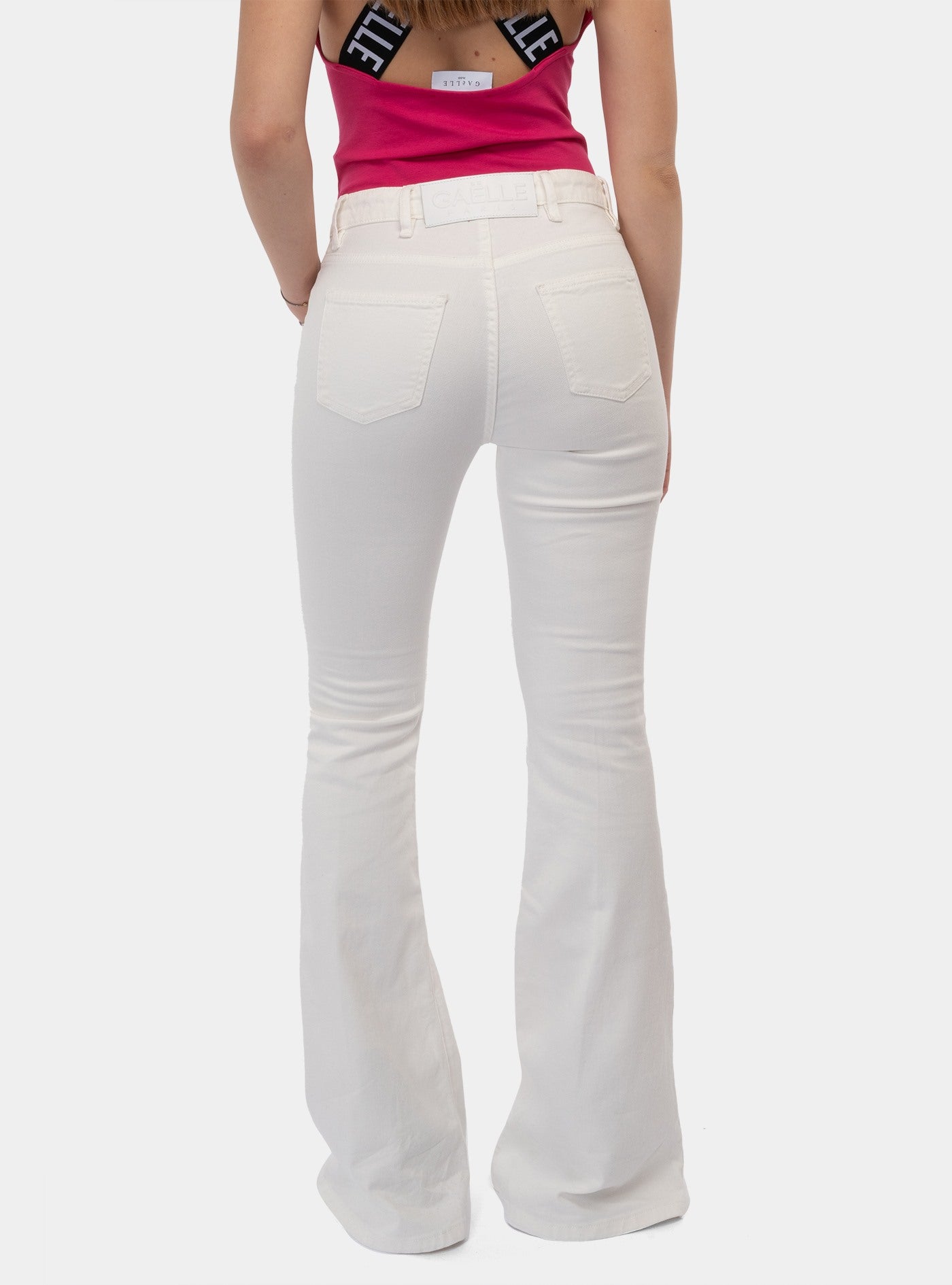 immagine-3-gaelle-pantalone-denim-bianco-pantaloni-gaabw00326-mtfi0002-bii01