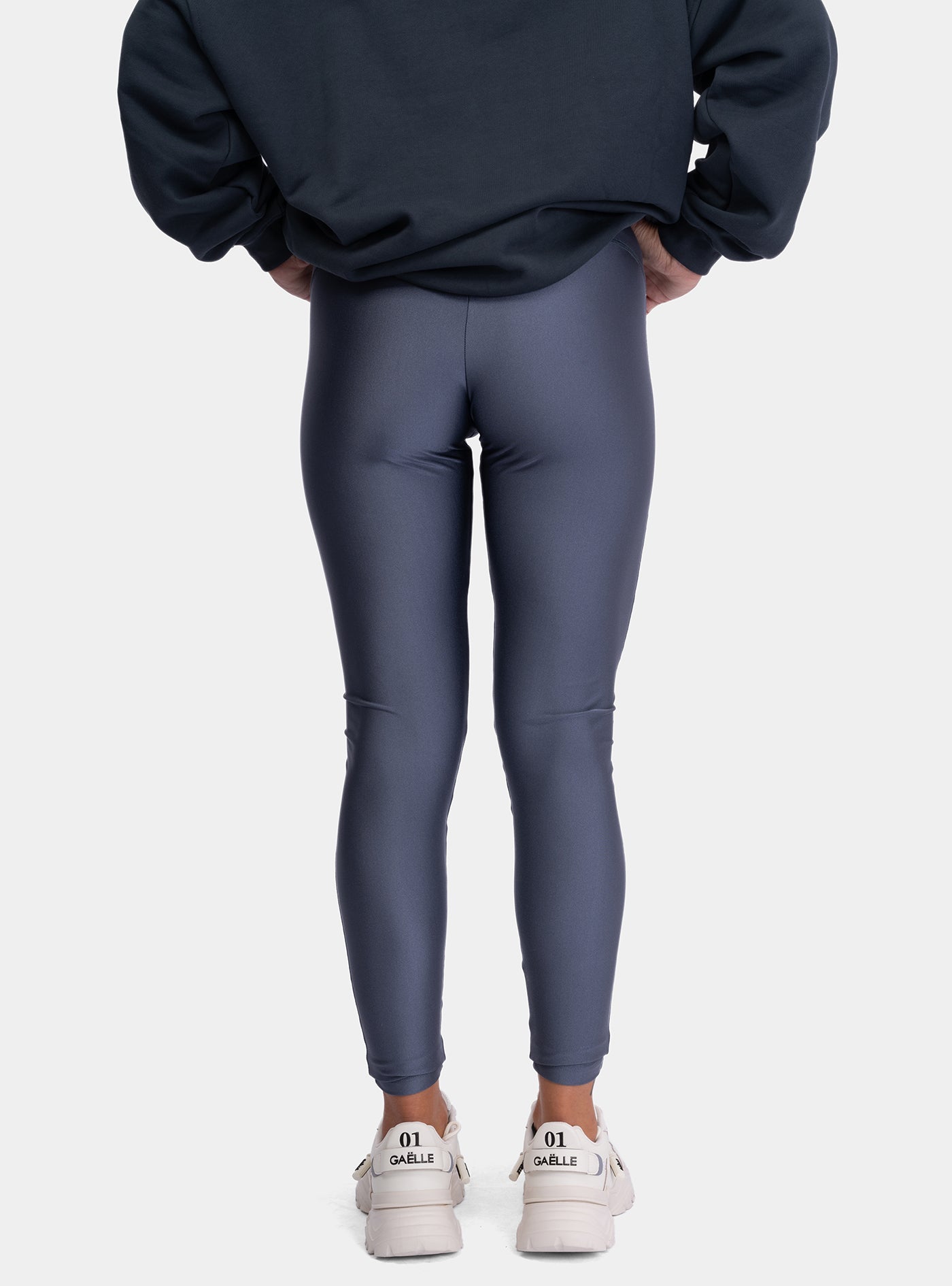 immagine-3-hinnominate-leggins-in-lycra-lucida-grigio-leggings-hmabw01070-ptts0001-gr39