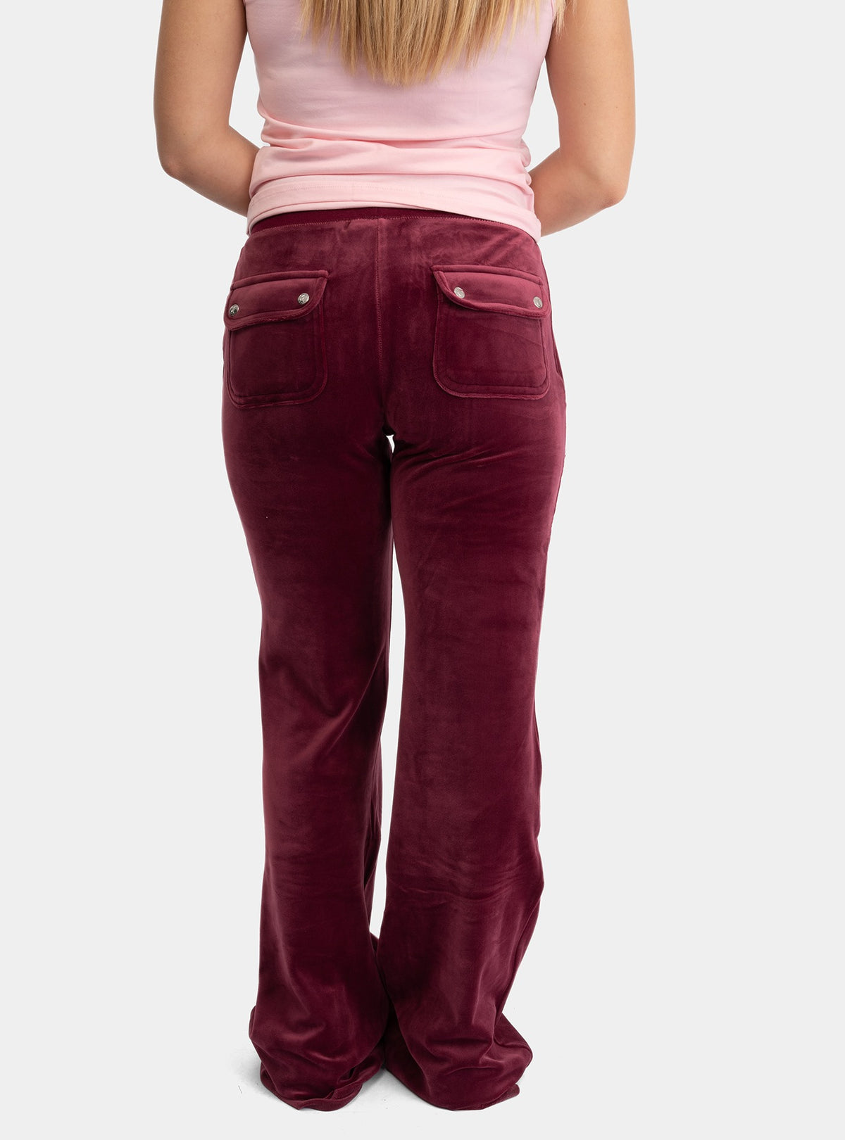 JUICY COUTURE Jewel Layla Low Rise Pant Tawn Women's Sweatshirt Other ...