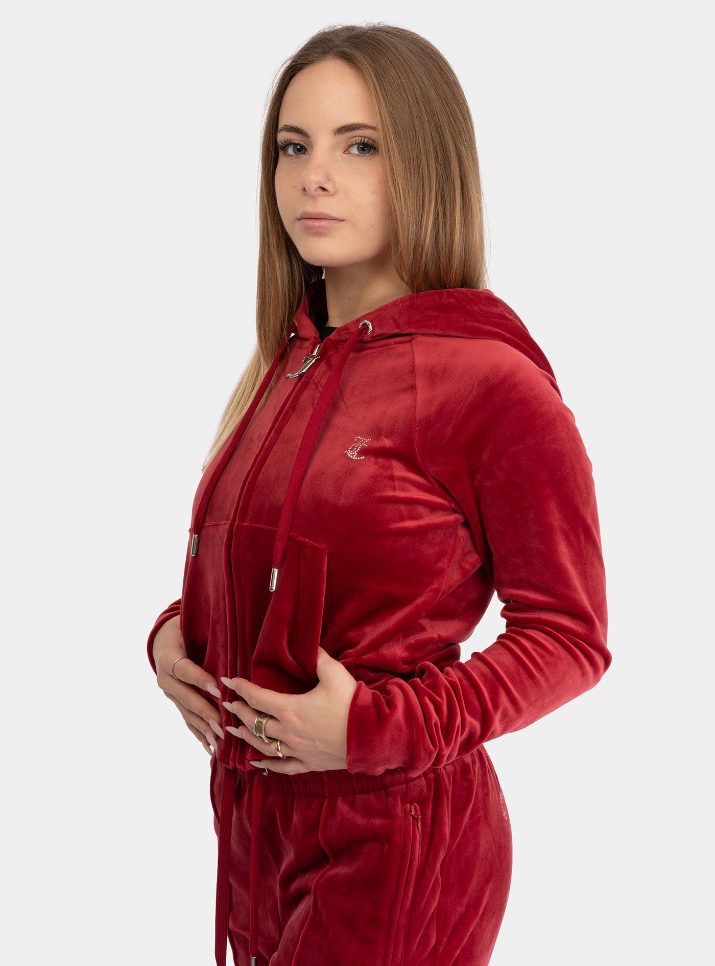 immagine-3-juicy-couture-madison-hoodies-clas-red-dark-felpa-vijh70194wpf-jba