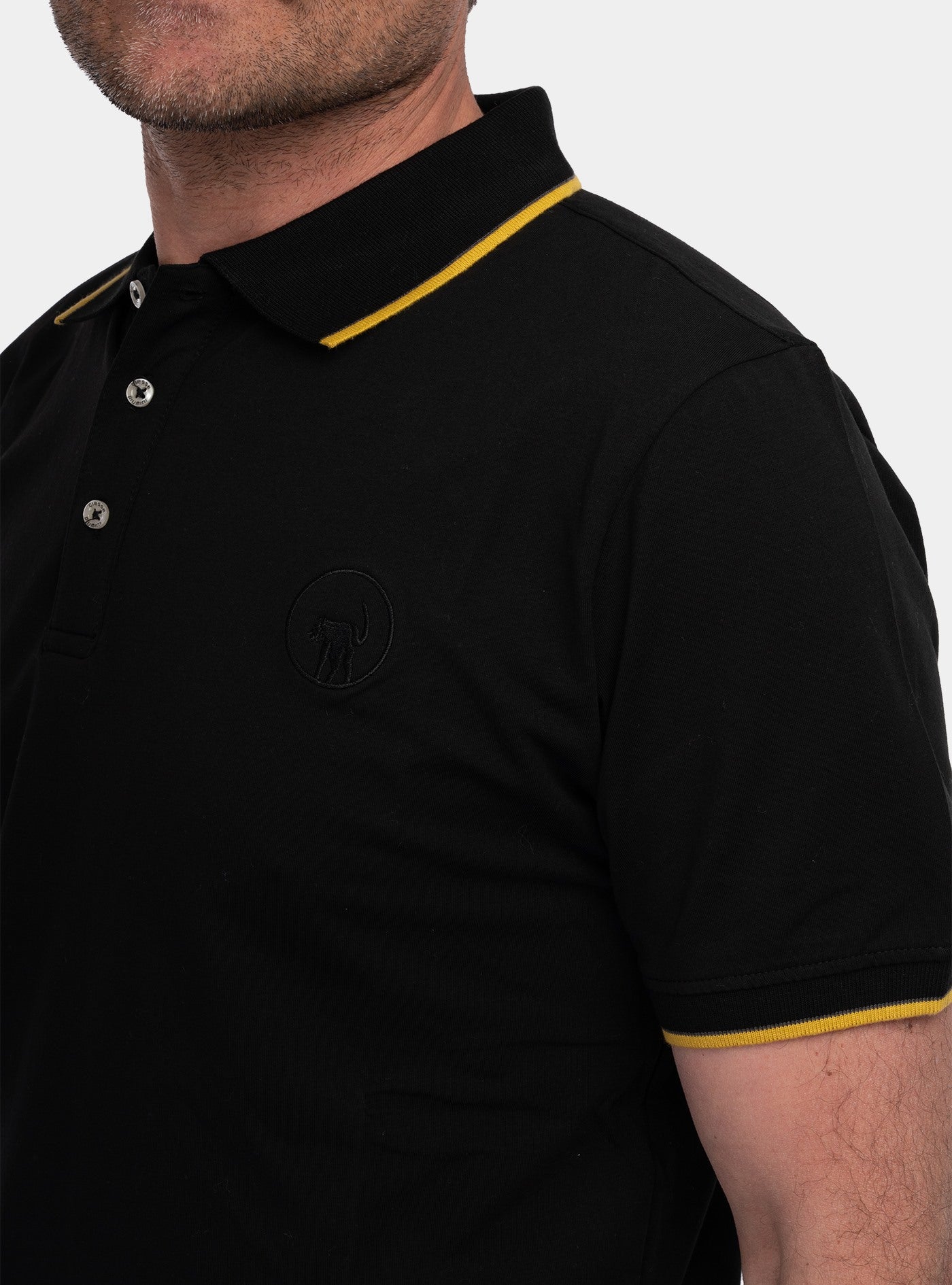 immagine-4-ciesse-piumini-saxson-polo-shirt-nera-polo-245cpmt21665-c6240x-201xxx