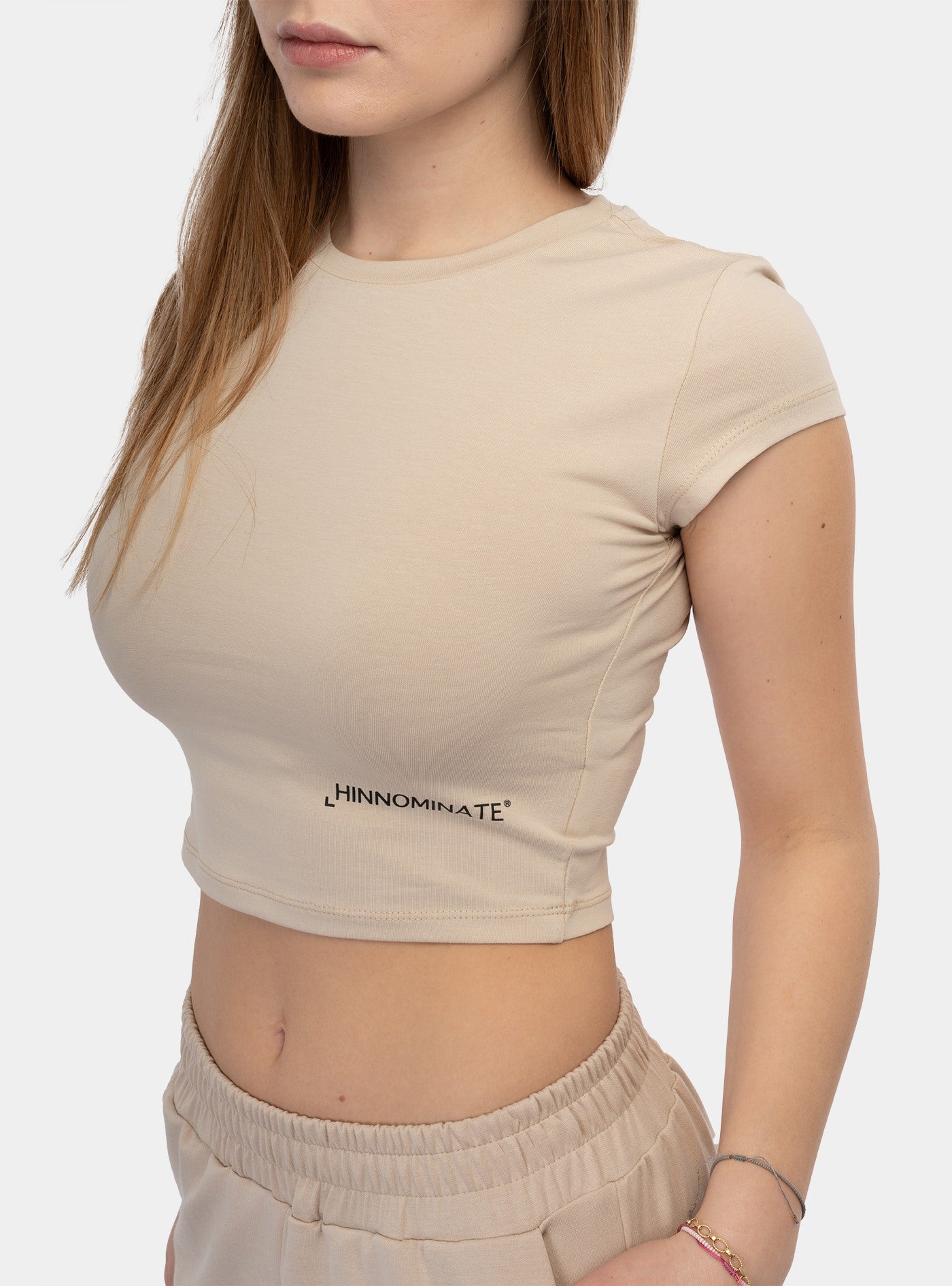 immagine-4-hinnominate-t-shirt-beige-t-shirt-hmabw00165-pttj0019-be11