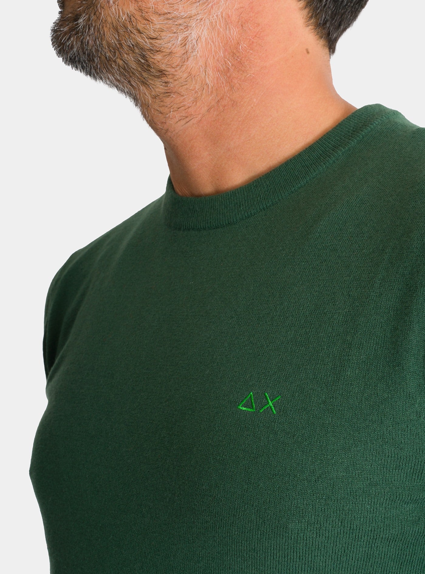 immagine-4-sun-68-round-solid-verde-scuro-maglia-k44101-37