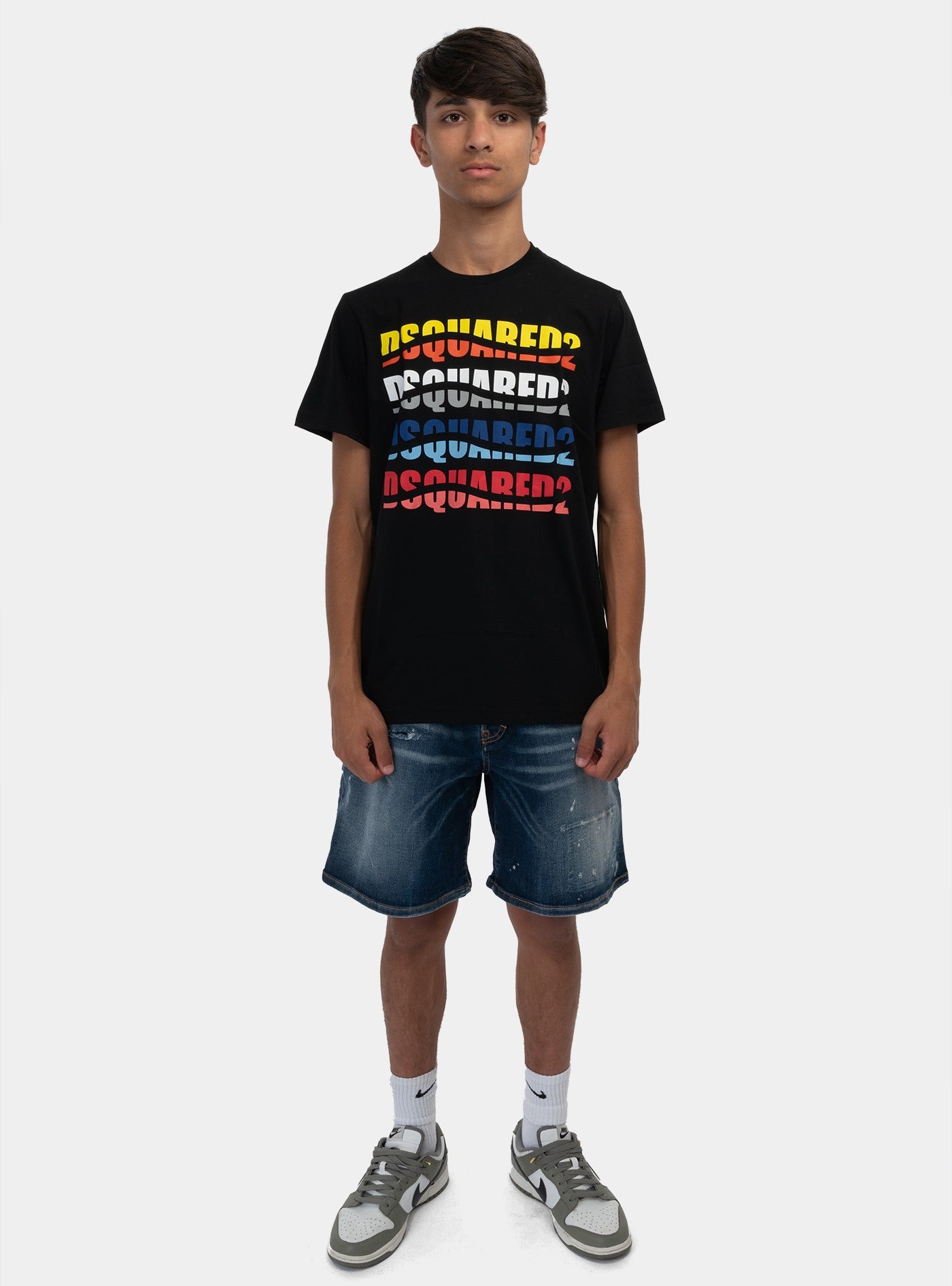 immagine-5-dsquared-kid-t-shirt-relax-nero-t-shirt-dq2104-d004g-dq900