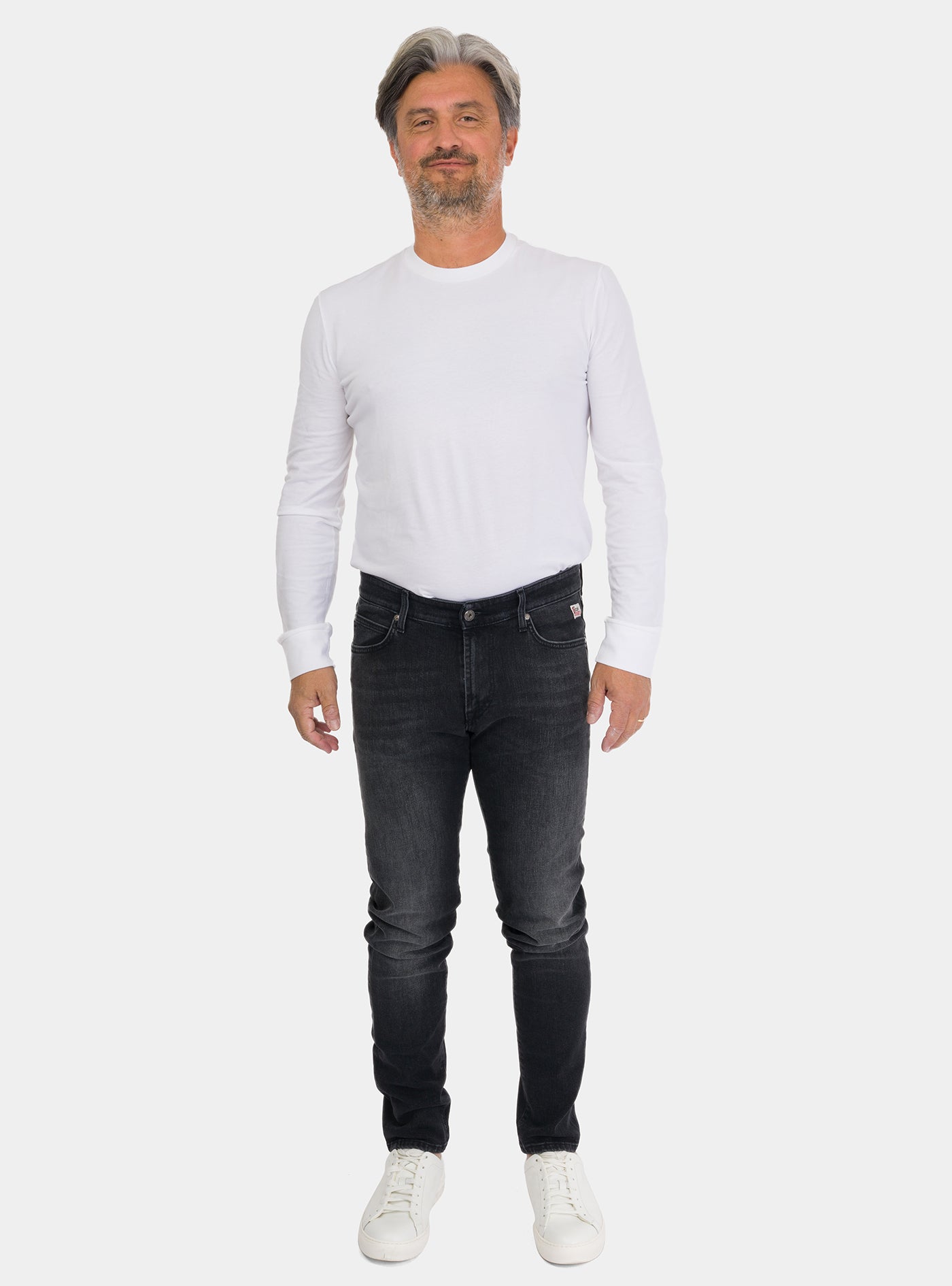 immagine-5-roy-rogers-517-man-denim-black-jeans-rru075-c0998