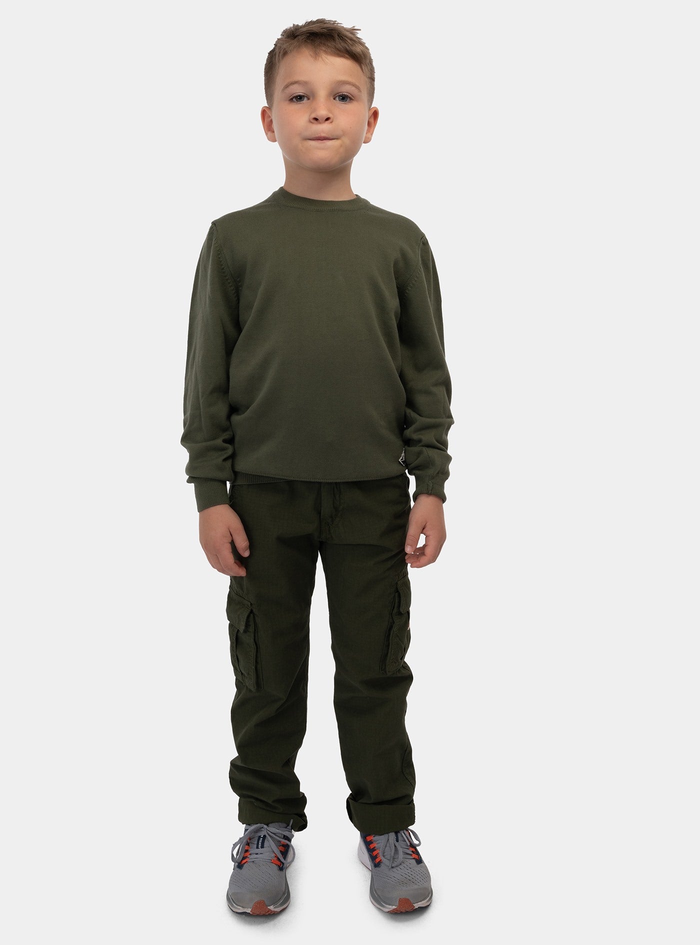 immagine-5-roy-rogers-rbb105-new-cargo-boy-c0085-army-green-pantaloni-rbb105-c0085