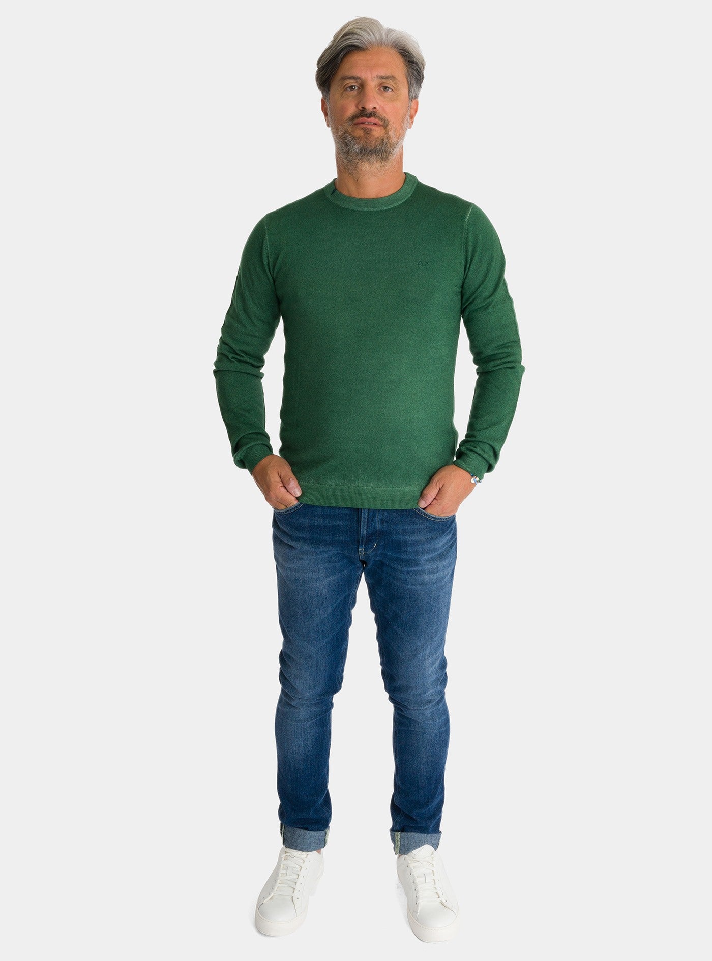 immagine-5-sun-68-round-vintage-plain-verde-scuro-maglia-k44147-37