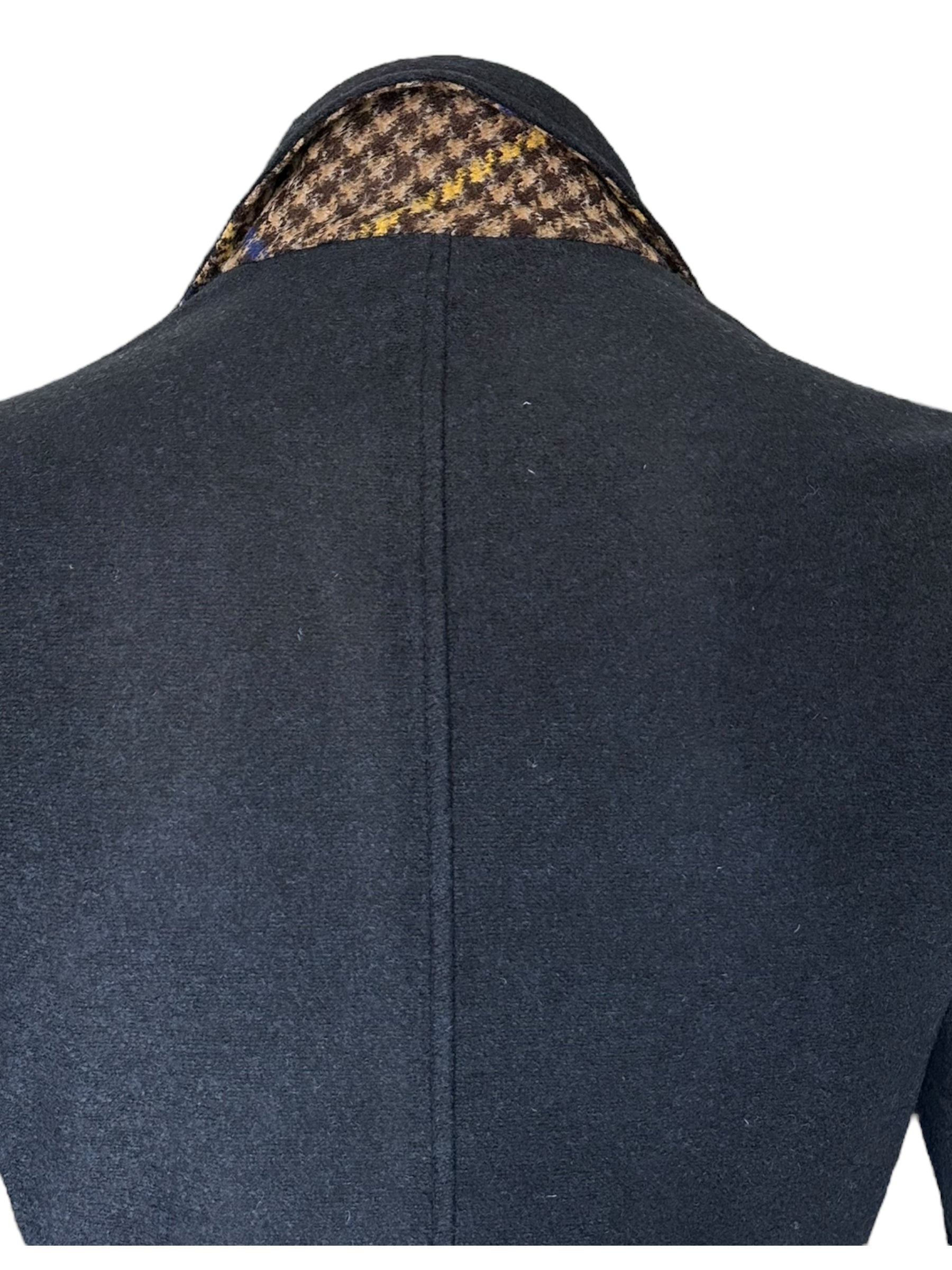 Navy Single Breasted Jacket