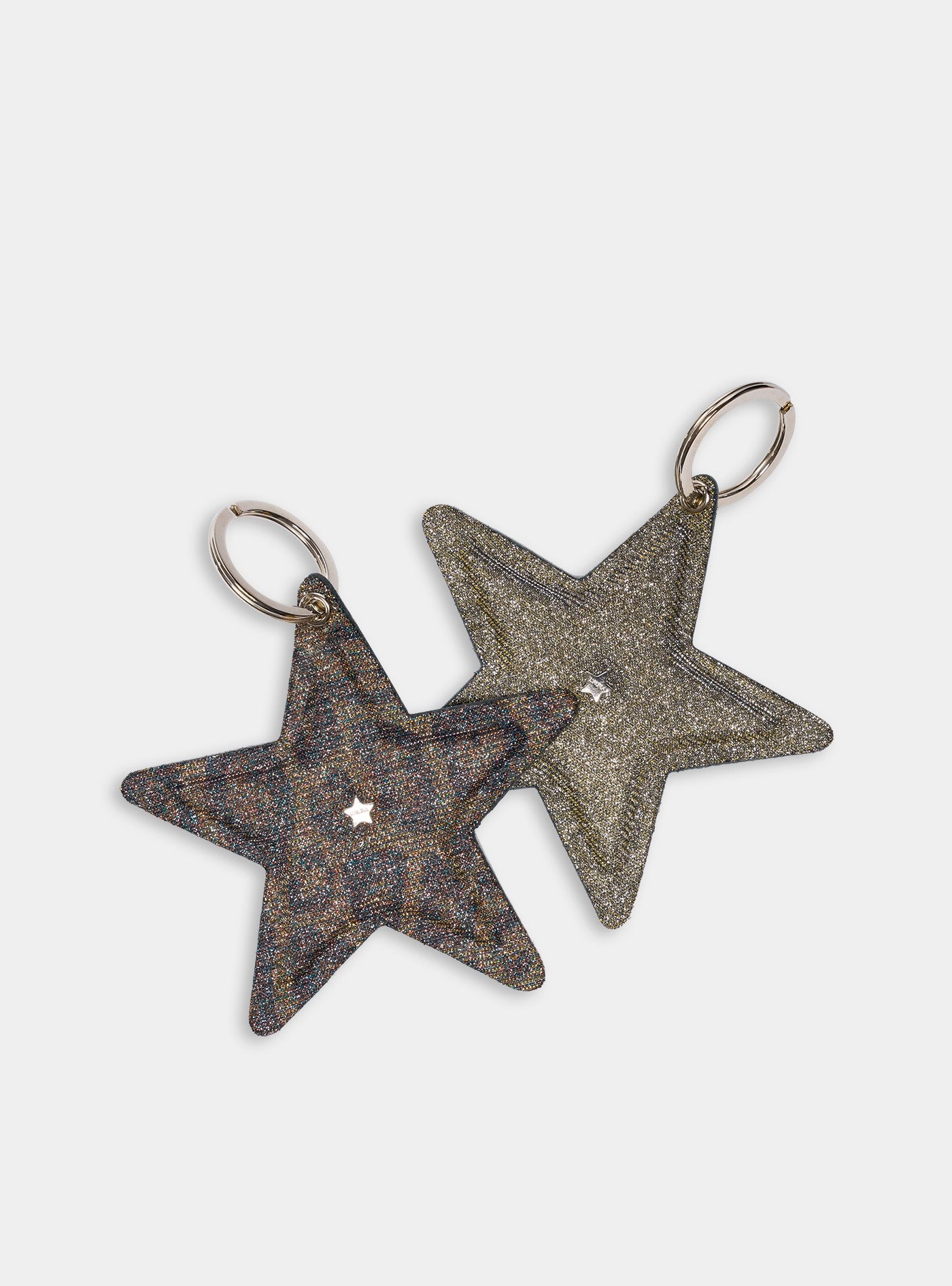 immagine-2-laura-star-key-glitter-maculato-oro-portachiavi-accessori-star-ket-gl0195